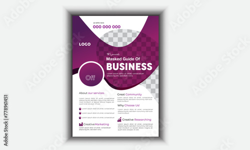 business flyer design.