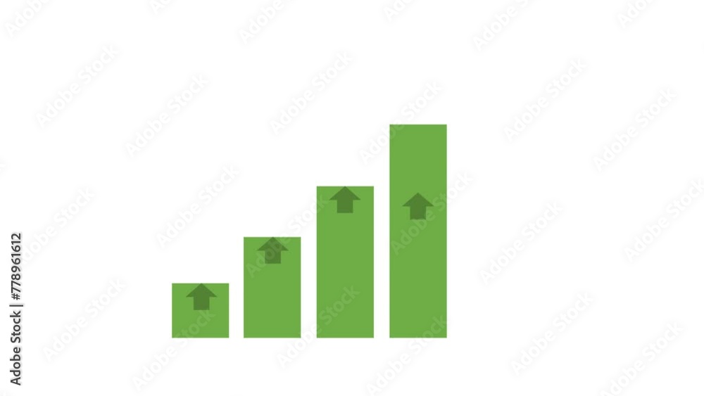 Business and Finance Graph Up. Economy business Growth And Success Arrow animation. Increasing business data market bar graph chart diagram. Economic graph up development background Business and Finance Graph Up. Economy business Growth And Success Arrow animation. Increasing business data market bar graph chart diagram. Economic graph up development background