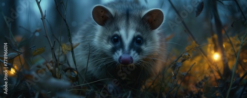 Opossum at night  © thejokercze