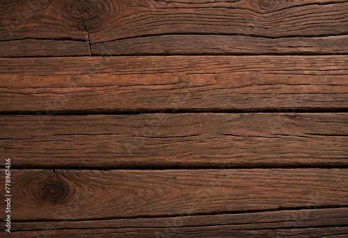 Old vintage brown wood texture surface  old wooden background  dark brown wood board wallpaper