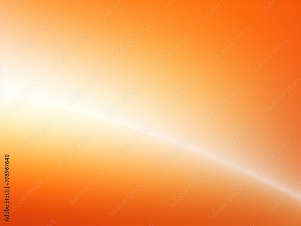 Naklejka premium Orange white glowing grainy gradient background texture with blank copy space for text photo or product presentation 