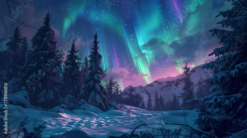 beautiful Northern lights 