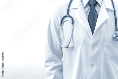 medic isolated on white background