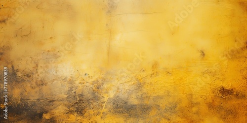 Yellow dust and scratches design. Aged photo editor layer grunge abstract background