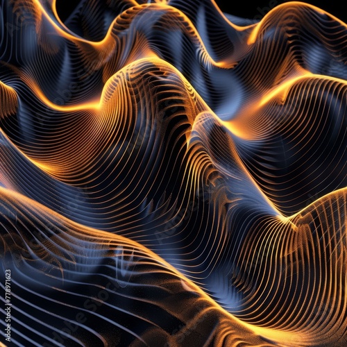 Abstract Lines Background