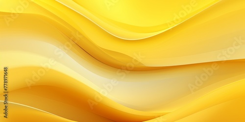 Yellow fuzz abstract background  in the style of abstraction creation  stimwave  precisionist lines with copy space wave wavy curve fluid design 