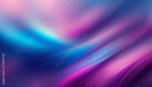 Blue and pink abstract graidient blurred backdrop, illustration.
