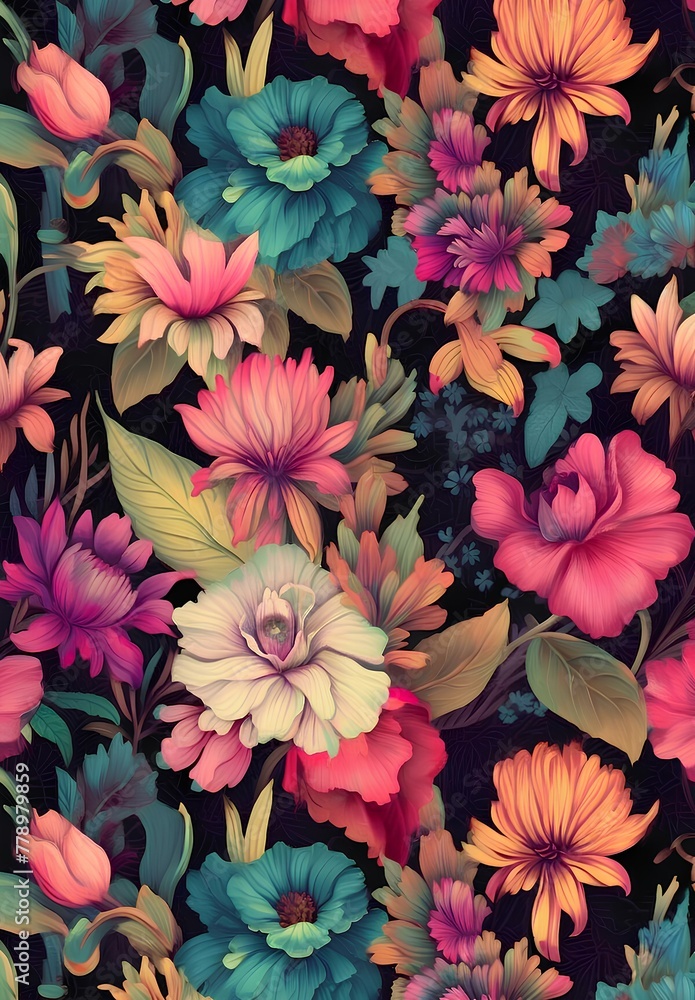 꽃 패턴(flower Pattern)_Object Background, for phone case, bag mug cub, 일러스트, Wallpaper 꽃 패턴(flower Pattern)_Object Background, for phone case, bag mug cub, 일러스트, Wallpaper
