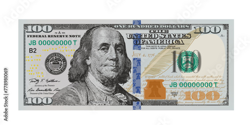 100 Dollar Bill photo