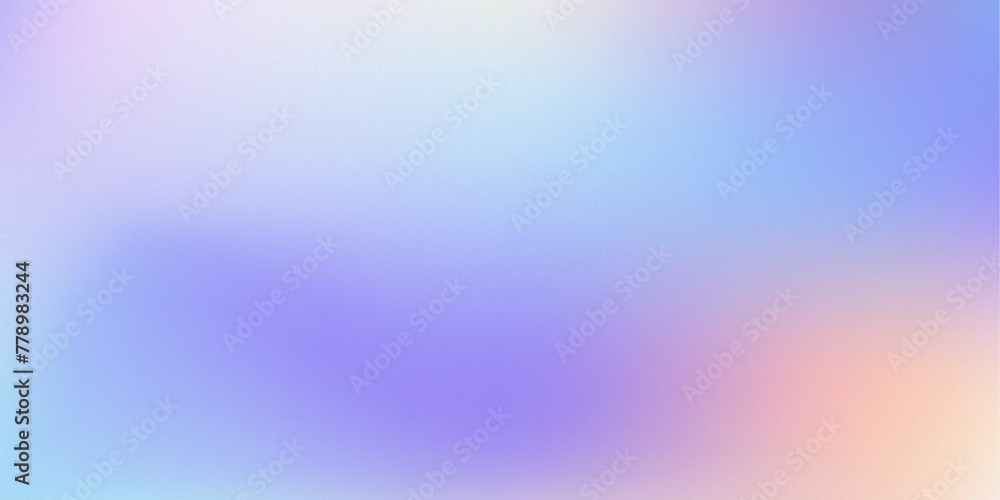 Vector soft blurred colorful abstract gradient background template with grainy texture. pastel gradient background design.