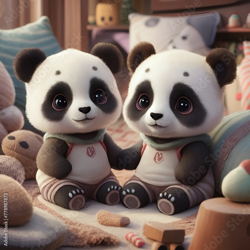 cuty panda photo