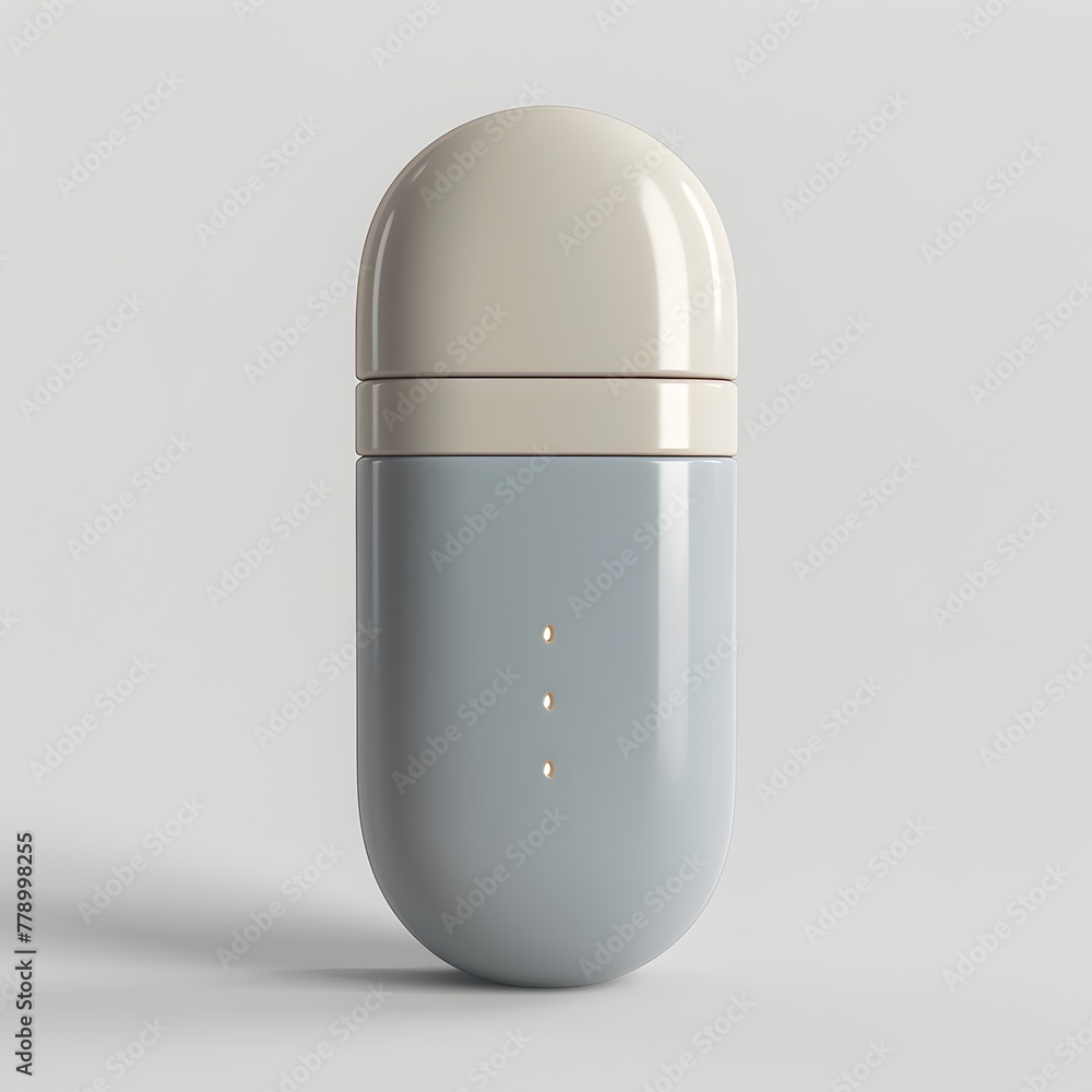 Refined of a Compact Health Gadget for Pain Relief Against a Plain White Background Refined of a Compact Health Gadget for Pain Relief Against a Plain White Background