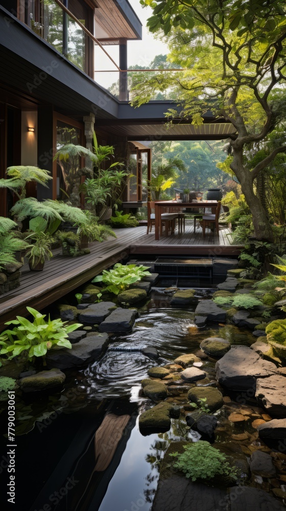 The beauty of nature and modern architecture combined in a stunning home The beauty of nature and modern architecture combined in a stunning home