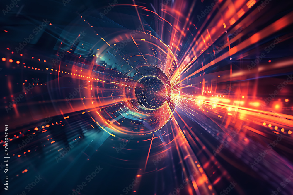 Dive into the future with a mesmerizing futuristic abstract background, featuring vibrant colors and dynamic shapes for modern design projects Dive into the future with a mesmerizing futuristic abstract background, featuring vibrant colors and dynamic shapes for modern design projects
