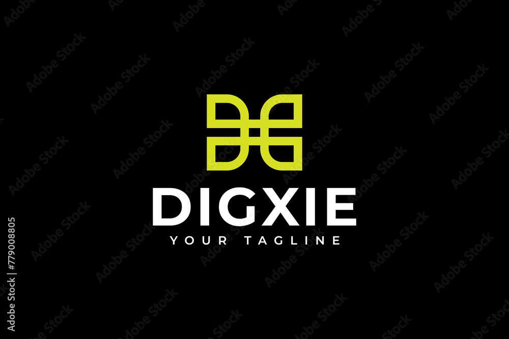 letter X and D D modern logo design for industry professional company business letter X and D D modern logo design for industry professional company business