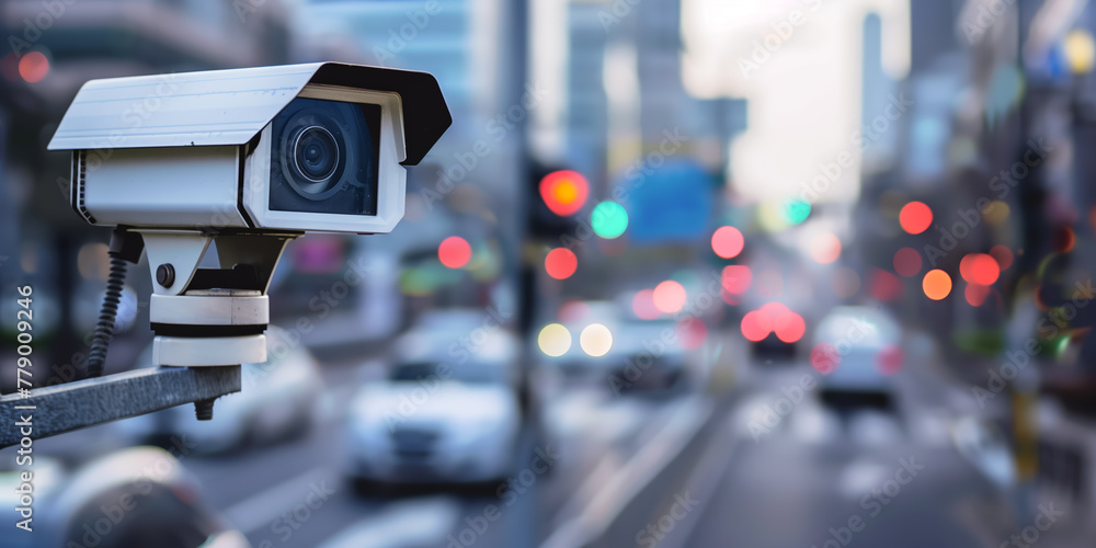 Street camera for security and surveillance Street camera for security and surveillance