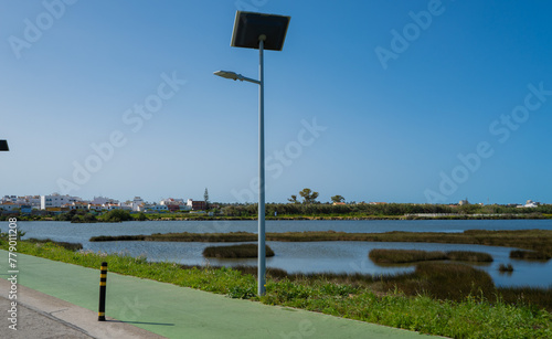 Iluminación callejera solar en Portugal