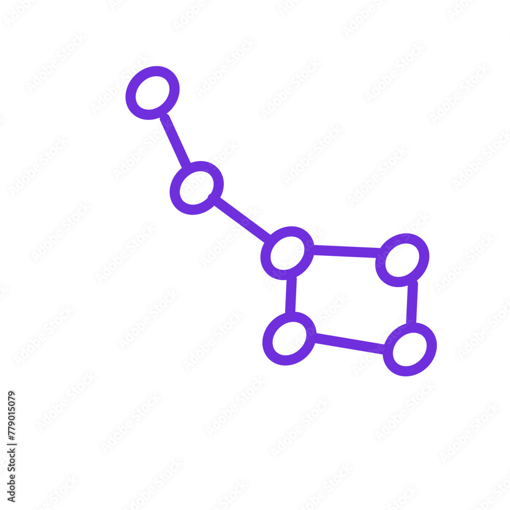 Vector set of space thin line icons Vector set of space thin line icons