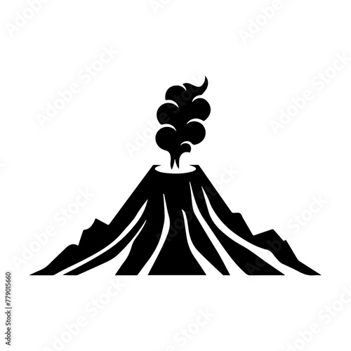Active Volcano Logo Design
