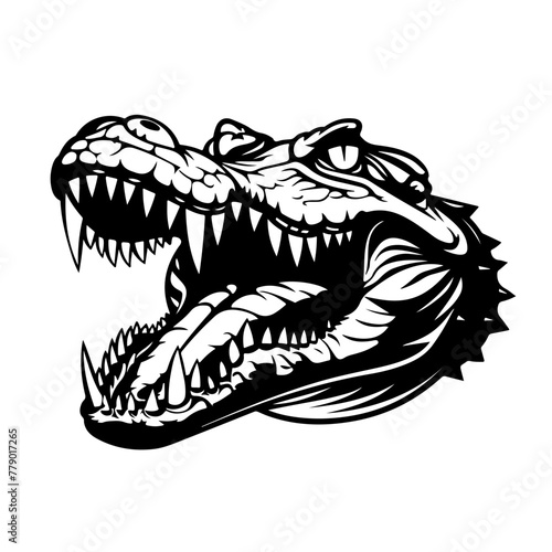 Alligator Mouth Logo Design © N