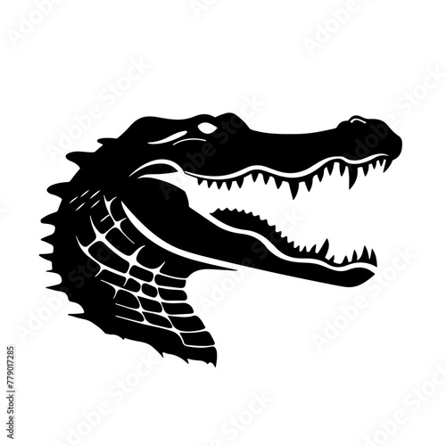 Alligator Mouth Logo Design © N
