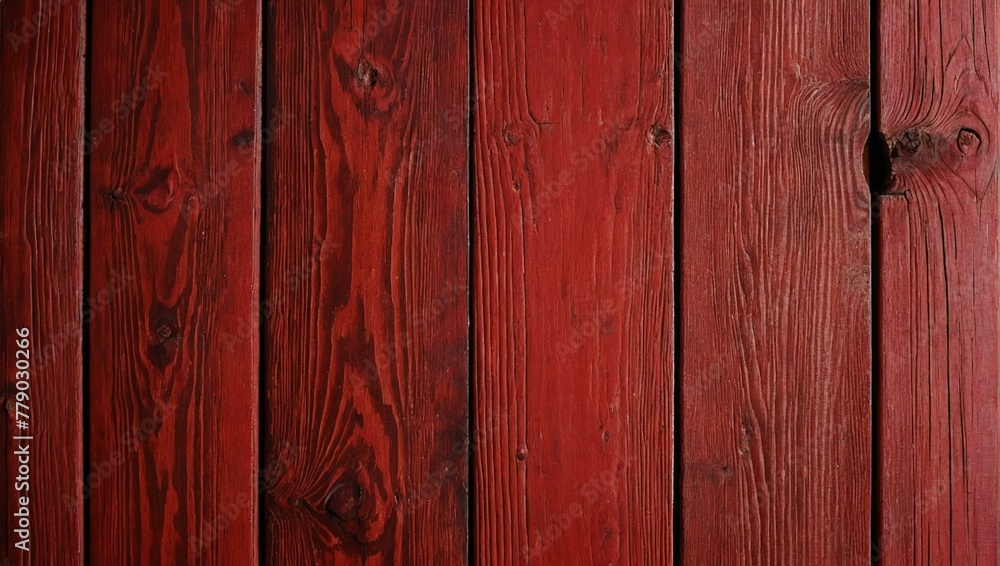 Red painted wooden planks provide a seamless textured background with a rustic feel Red painted wooden planks provide a seamless textured background with a rustic feel