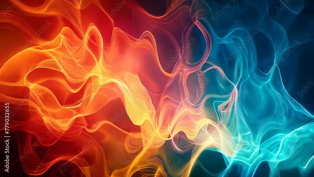Abstract background with a fractal effect in red, yellow and blue Abstract background with a fractal effect in red, yellow and blue