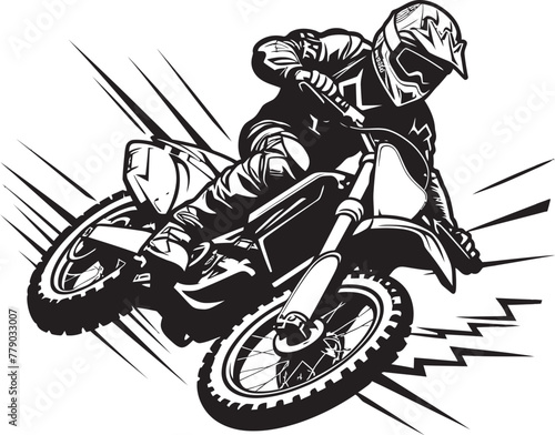 Off Road Maverick Rider Vector Logo Icon Speed and Adventure Vector Logo Design for Riders