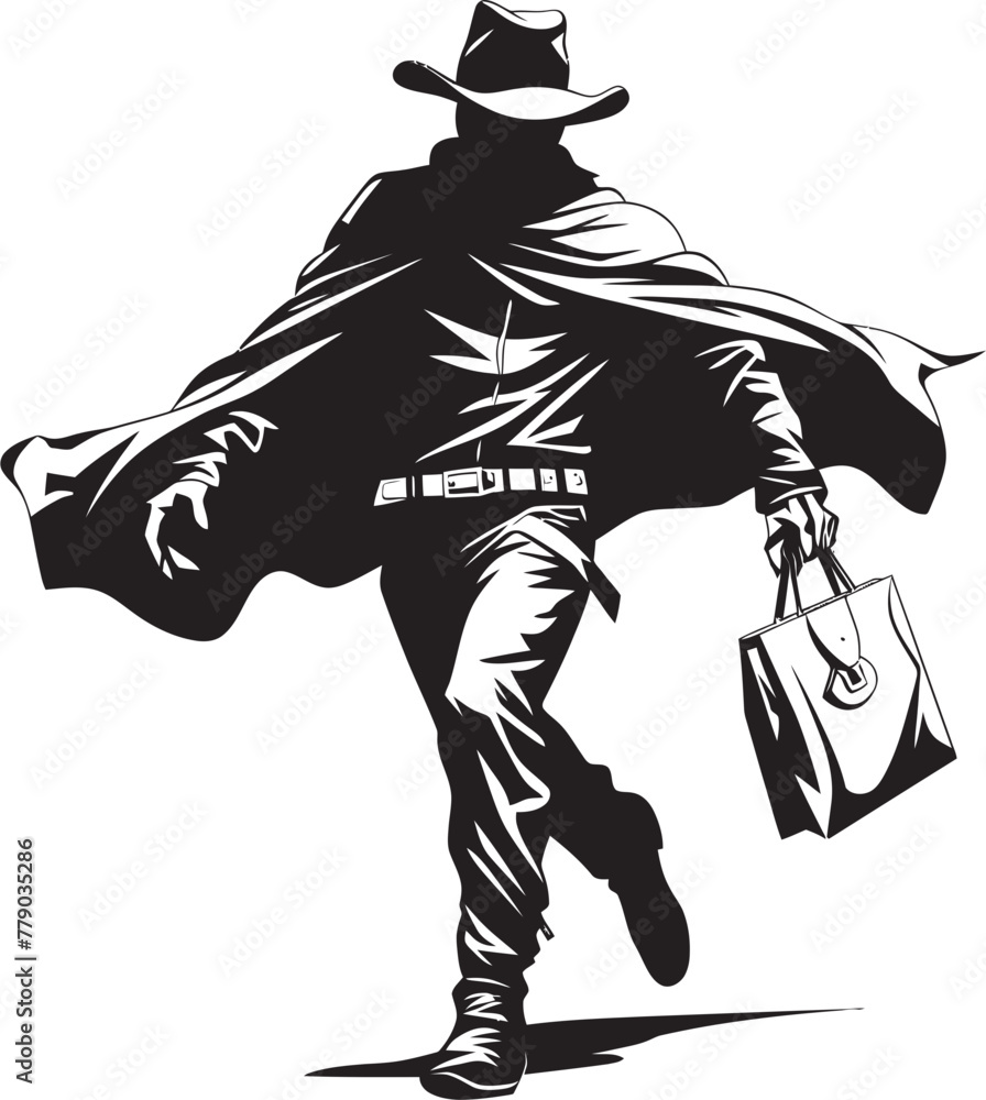 Hold Up Heroics Cartoon Cowboy Robber Vector Logo Outlaw Odyssey Cartoon Masked Cowboy Robber Icon Design Hold Up Heroics Cartoon Cowboy Robber Vector Logo Outlaw Odyssey Cartoon Masked Cowboy Robber Icon Design