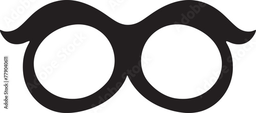 Playful Panache Moustache Icon Concept Funky Fresh Doodle Moustache Symbol