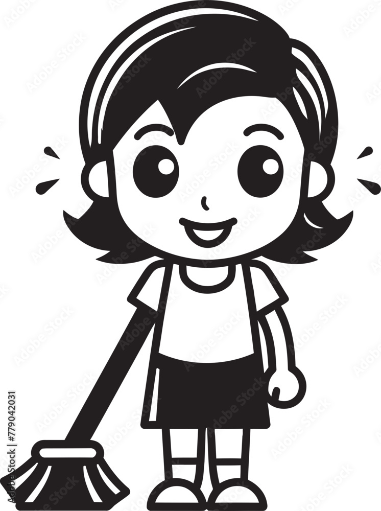 Gleaming Goddess Female Janitorial Vector Logo Design Clean Queen Woman Mopping Floor Vector Emblem Gleaming Goddess Female Janitorial Vector Logo Design Clean Queen Woman Mopping Floor Vector Emblem