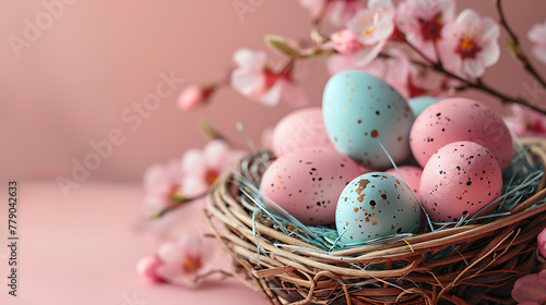 Easter wallpaper for desktop 4k 16*9, spring background, high resolution graphic source