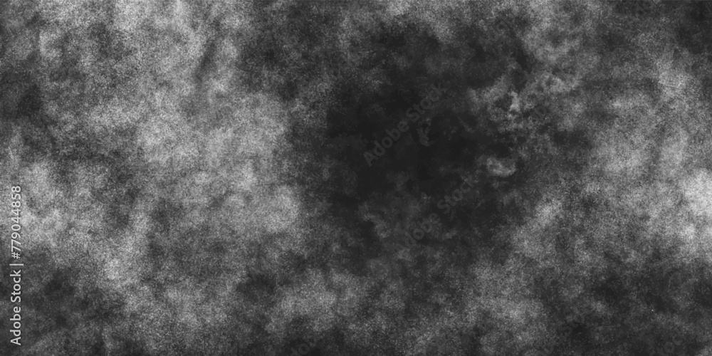 Abstract background with black and white marble texture. Gray concrete and cement grunge wall. Fog or smoke isolated on black backdrop gray painted paper textured canvas. Cement or stone texture.