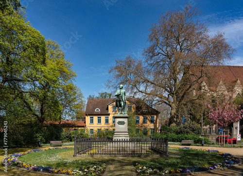 Lessing Denkmal in Braunschweig photo