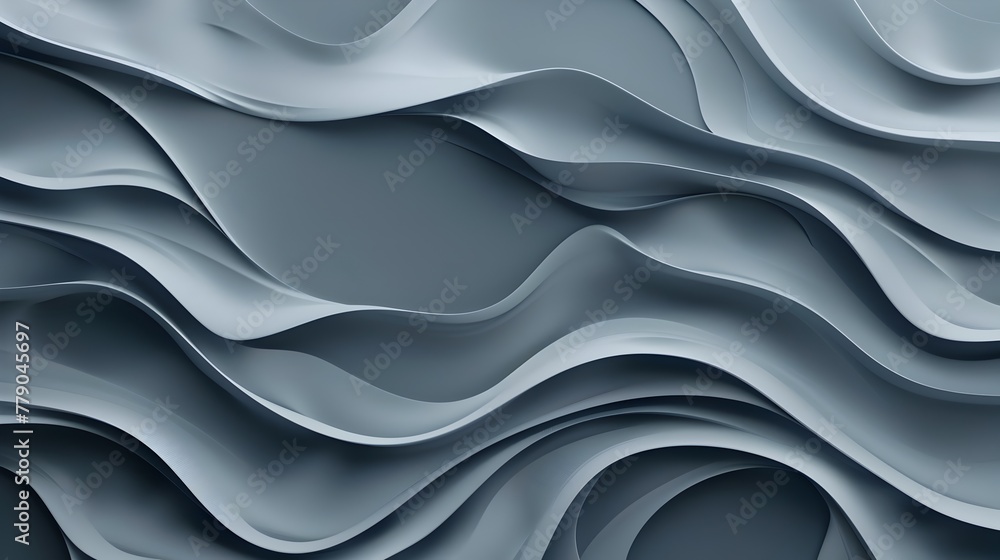 Graceful Waves of Fluid Monochrome Abstraction Graceful Waves of Fluid Monochrome Abstraction