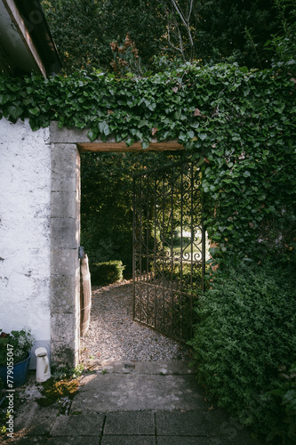 Old garden gate 