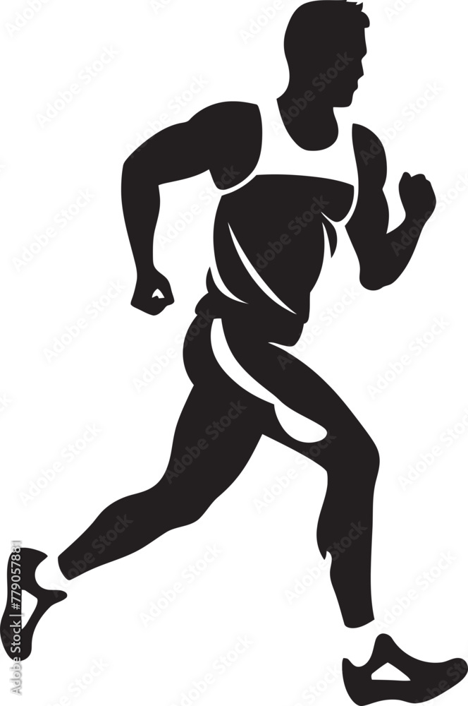 City Strider Urban Man Running Vector Emblem Speed Dash Man Running Vector Logo Design City Strider Urban Man Running Vector Emblem Speed Dash Man Running Vector Logo Design