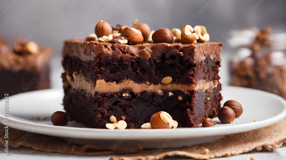 Chocolate soft serve ice cream ads, realistic soft serve with splash