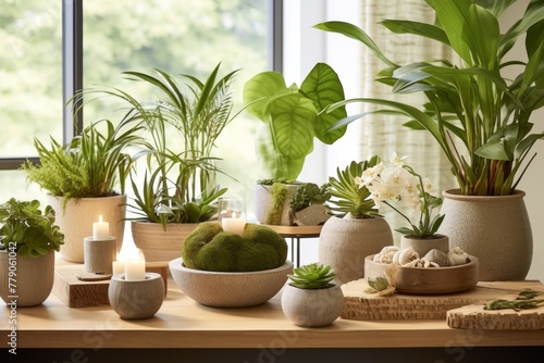 Bring the outdoors in with nature-inspired elements. Explore the use of natural materials  indoor plants  and soothing earthy tones to create a connection with nature within your Zen retreat.