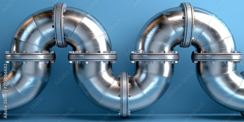 The steam pipes are surrounded by haze.
Concept: materials on heat power engineering, heating systems, pipelines and engineering, industrial equipment and maintenance. The steam pipes are surrounded by haze.
Concept: materials on heat power engineering, heating systems, pipelines and engineering, industrial equipment and maintenance.