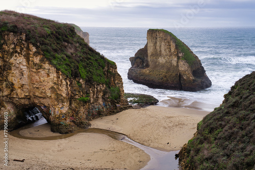 Sharkfin Cove, California photo