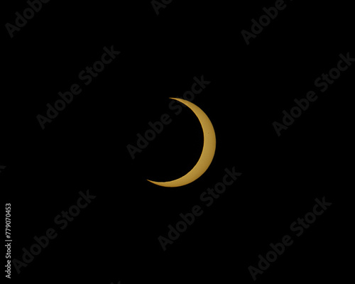 Partial solar eclipse - The sun during the partial solar eclipse of October 2023 as seen over Guatemala.