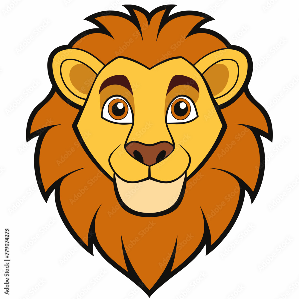 lion cartoon character
