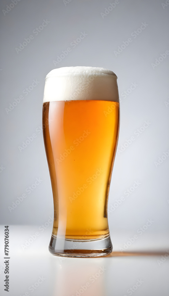 glass of beer isolated on white background glass of beer isolated on white background