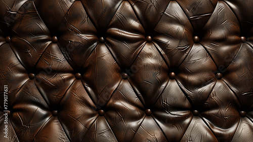 A vast, smooth texture of espresso brown leather, where the dark, rich tones provide a backdrop of refined taste. 32k, full ultra HD, high resolution photo