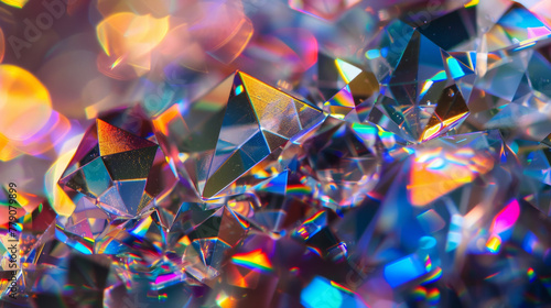 dichroic crystal display photo