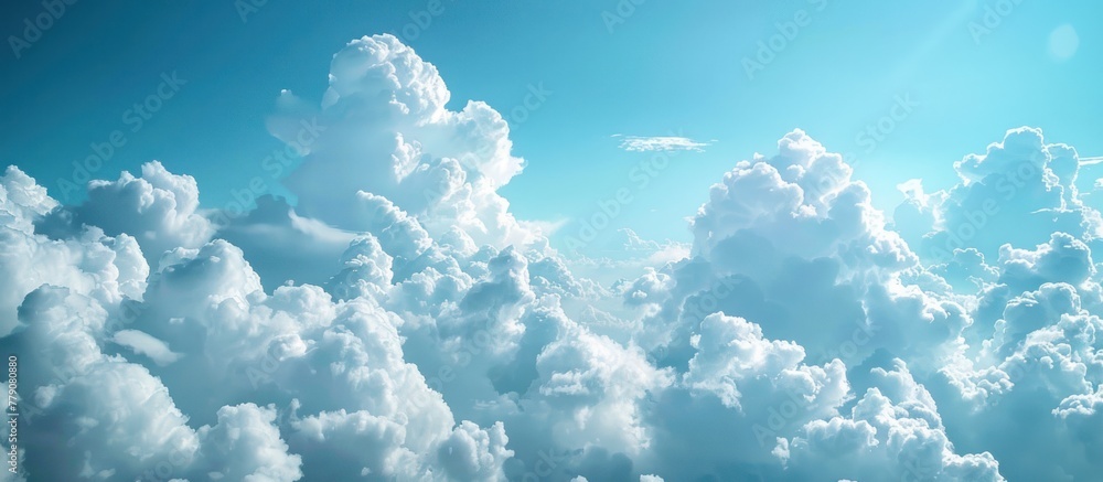 A view from inside an airplane, looking out of the window at the sky with clouds and horizon visible. A view from inside an airplane, looking out of the window at the sky with clouds and horizon visible.
