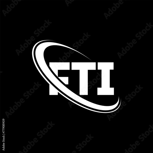 FTI logo. FTI letter. FTI letter logo design. Initials FTI logo linked with circle and uppercase monogram logo. FTI typography for technology, business and real estate brand.
