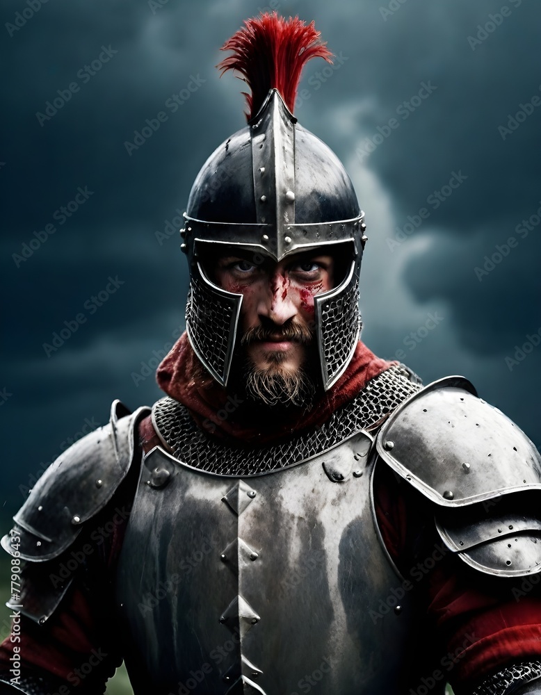 medieval knight with sword medieval knight with sword