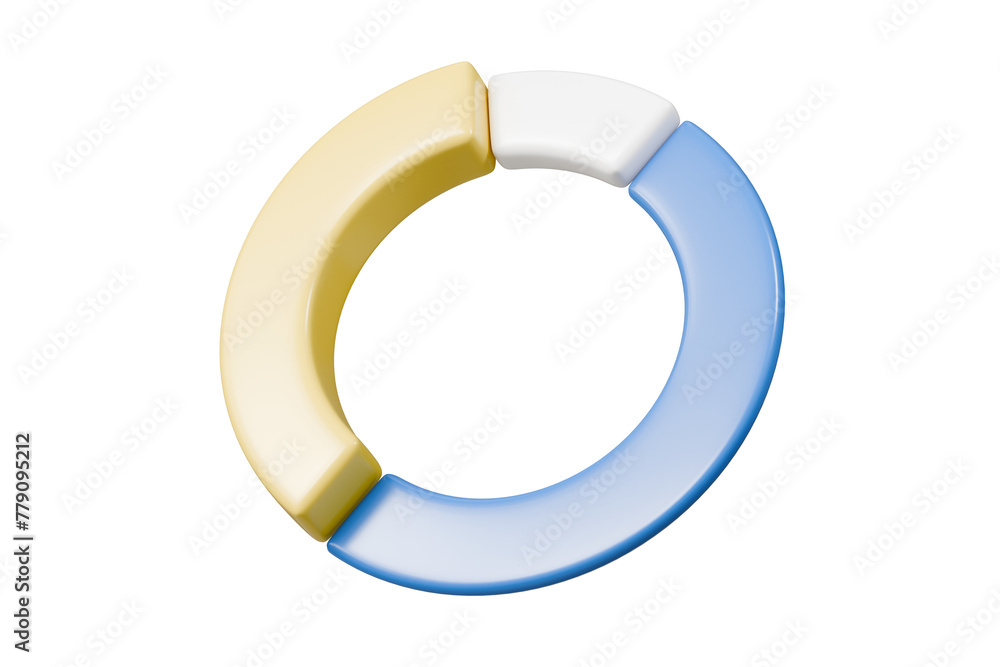 3d Minimal cartoon Circle graph, Donut chart icon isolated on purple background. Statistic, Graph, Infographic concept. Minimal donut chart cartoon creative design. 3d rendering illustration. 3d Minimal cartoon Circle graph, Donut chart icon isolated on purple background. Statistic, Graph, Infographic concept. Minimal donut chart cartoon creative design. 3d rendering illustration.